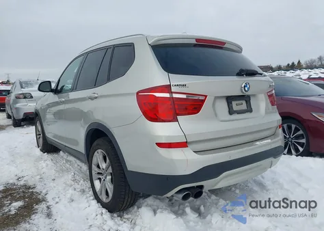 2017 BMW X3 xDrive35I из США, поврежденный, VIN 5UXWX7C52H0S20076